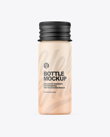 Matte Bottle Mockup