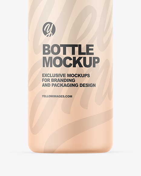 Matte Bottle Mockup