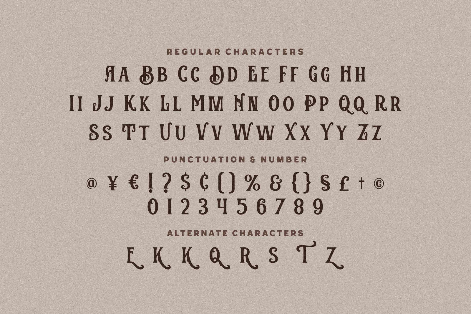 Marinok Hoby-Vintage Display Font