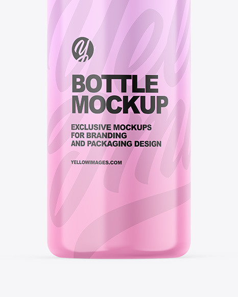 Glossy Bottle Mockup Glossy Bottle Mockup