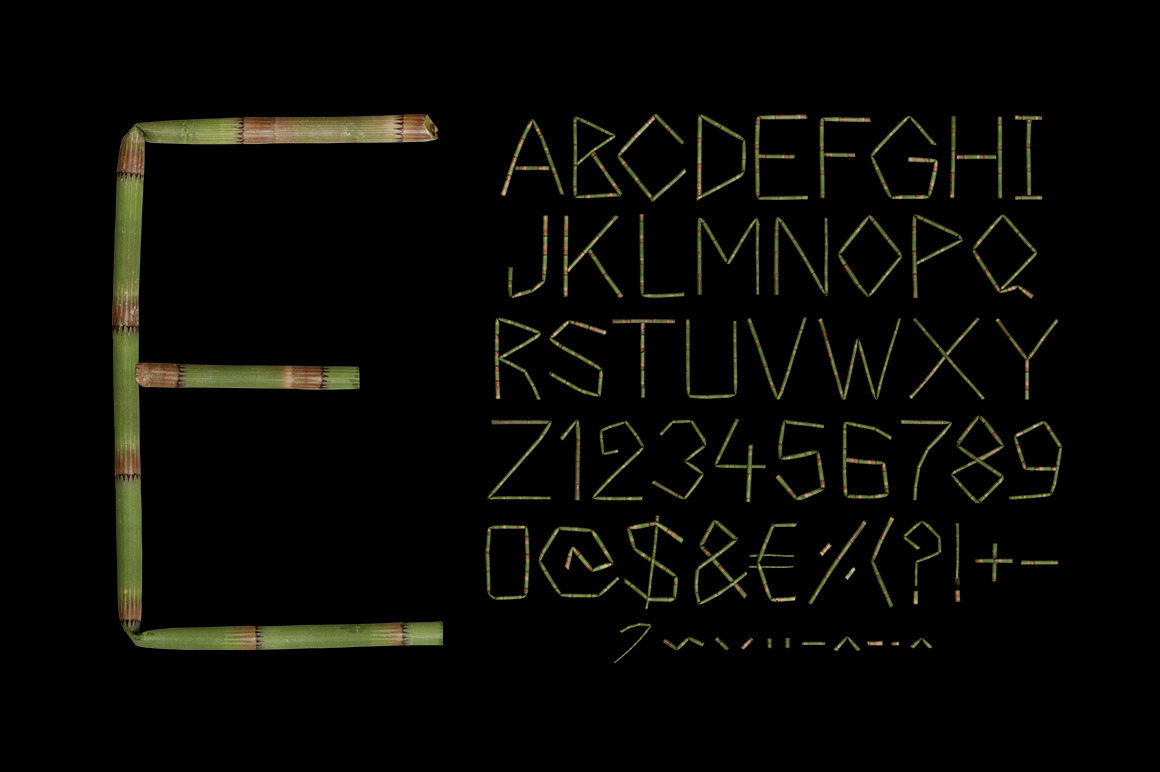 Bamboo Font Bamboo Font