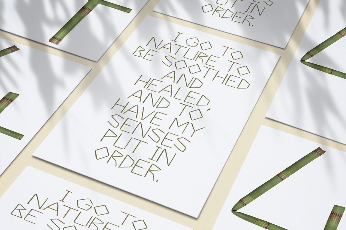 Bamboo Font Bamboo Font