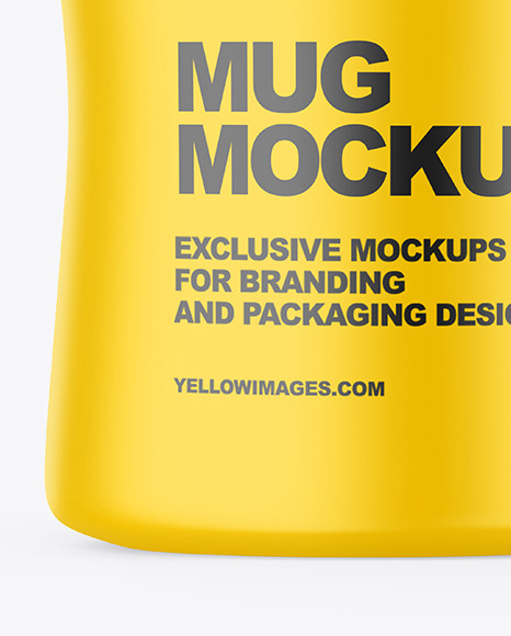 Matte Mug Mockup