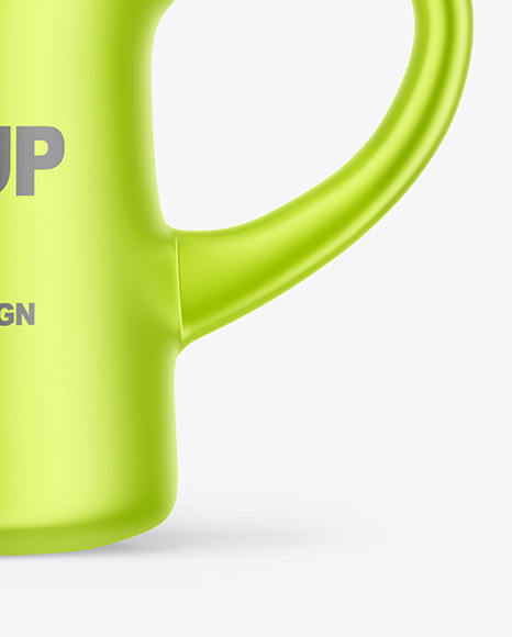 Matte Metallized Mug Mockup