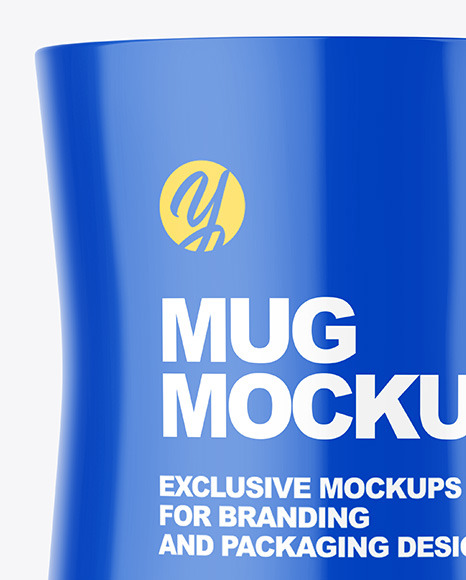 Glossy Mug Mockup