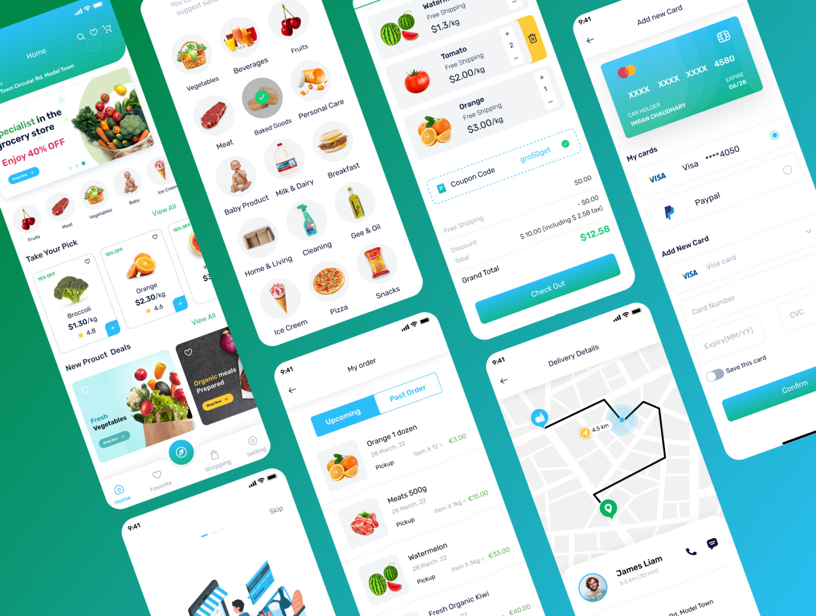 Food Festive - Online Grocery UI Kit Figma