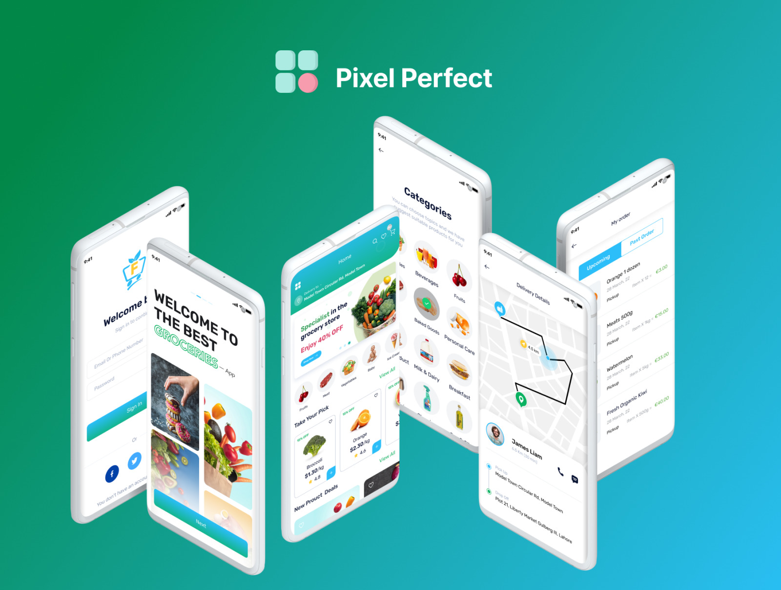 Food Festive - Online Grocery UI Kit Figma