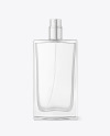 Clear Glass Perfume Bottle Mockup