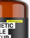 Amber Cosmetic Bottle Mockup Amber Cosmetic Bottle Mockup