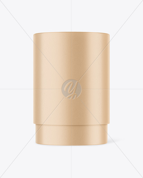 Kraft Paper Tube Mockup