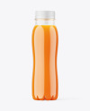 Carrot Juice Bottle Mockup