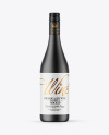 Ceramic Wine Bottle Mockup