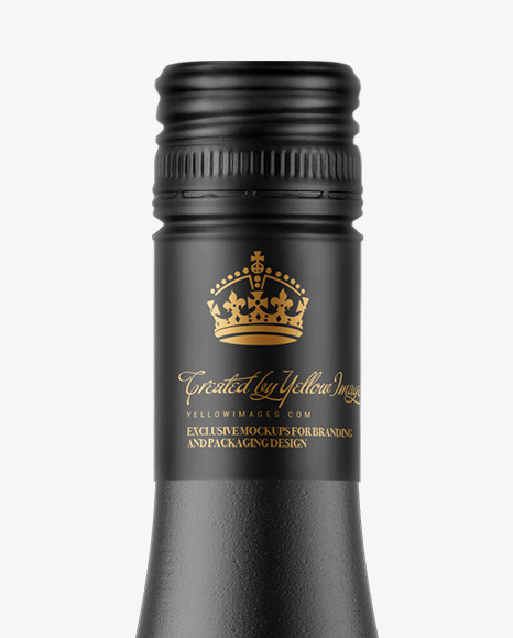 Ceramic Wine Bottle Mockup