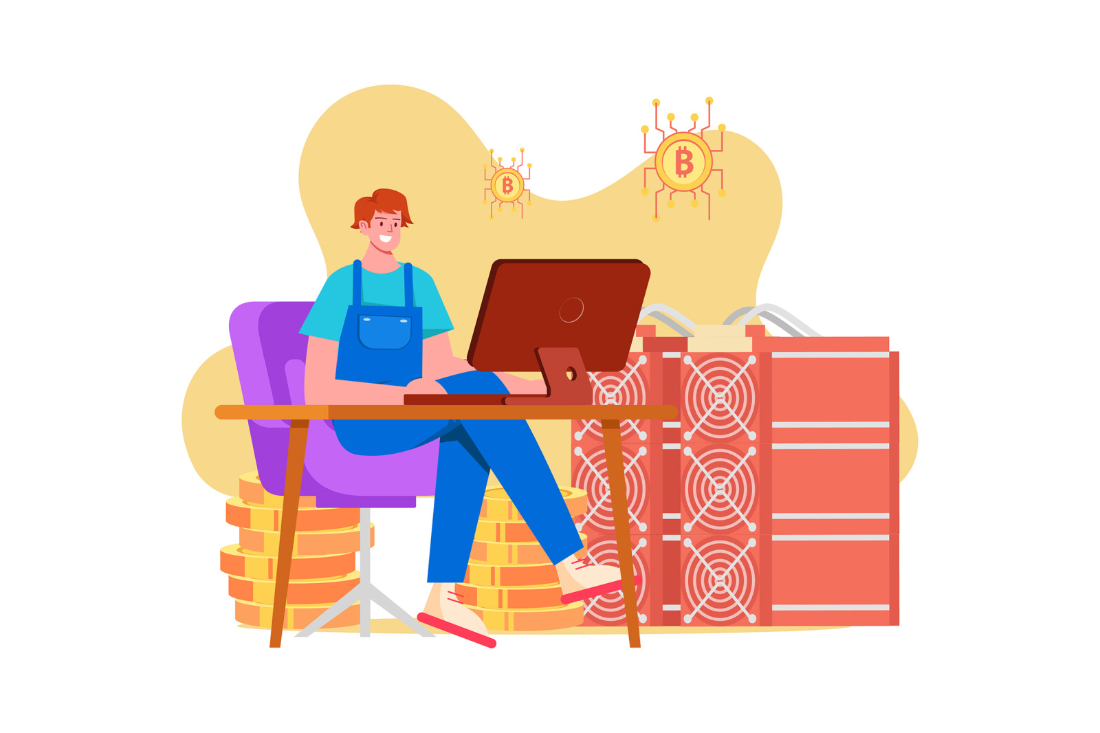 M503_Blockchain System Illustration M503_Blockchain System Illustration
