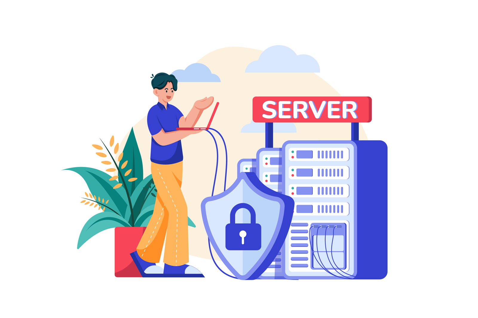 M524_Cyber Security Illustration Pack M524_Cyber Security Illustration Pack