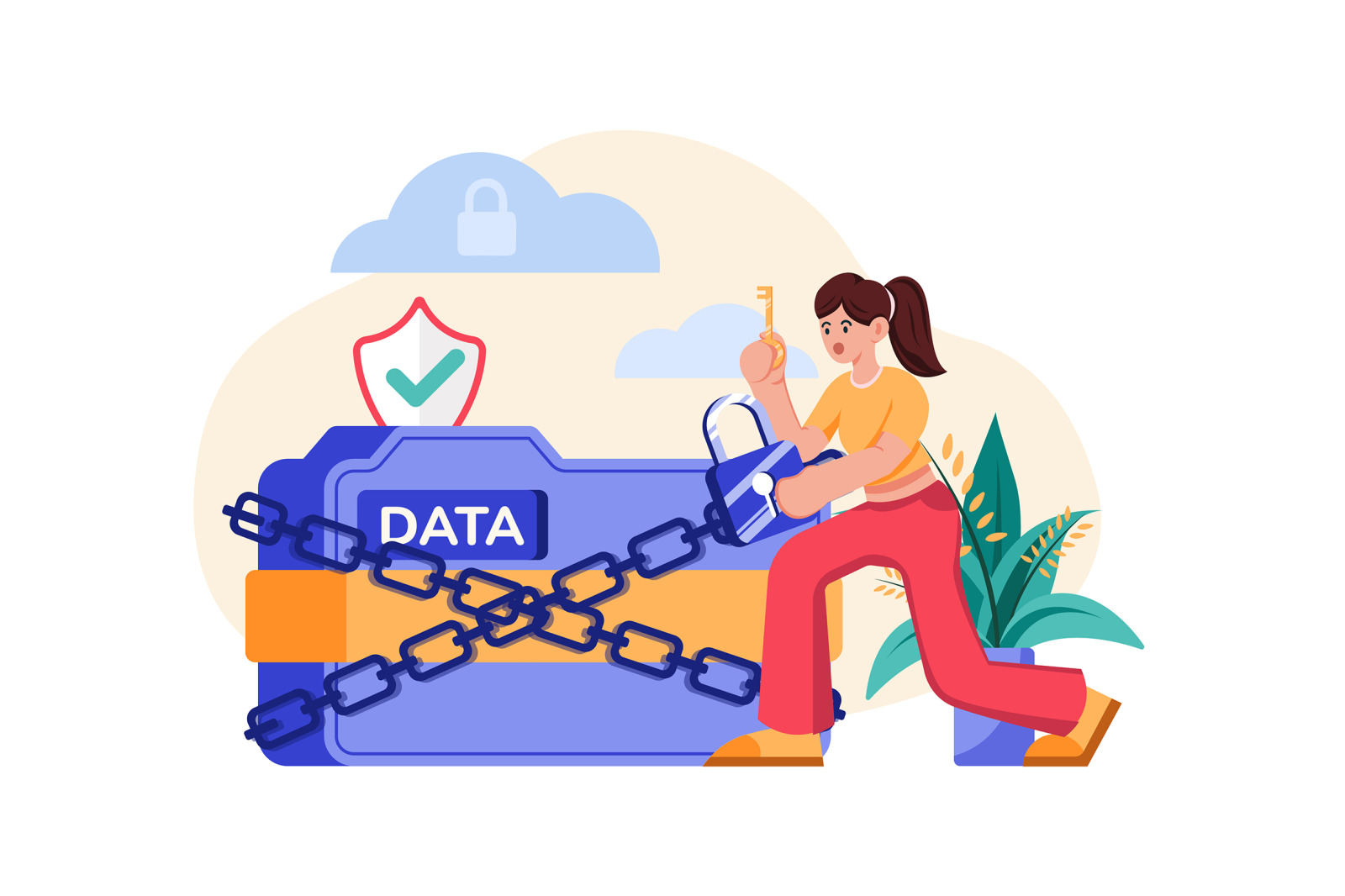 M524_Cyber Security Illustration Pack M524_Cyber Security Illustration Pack