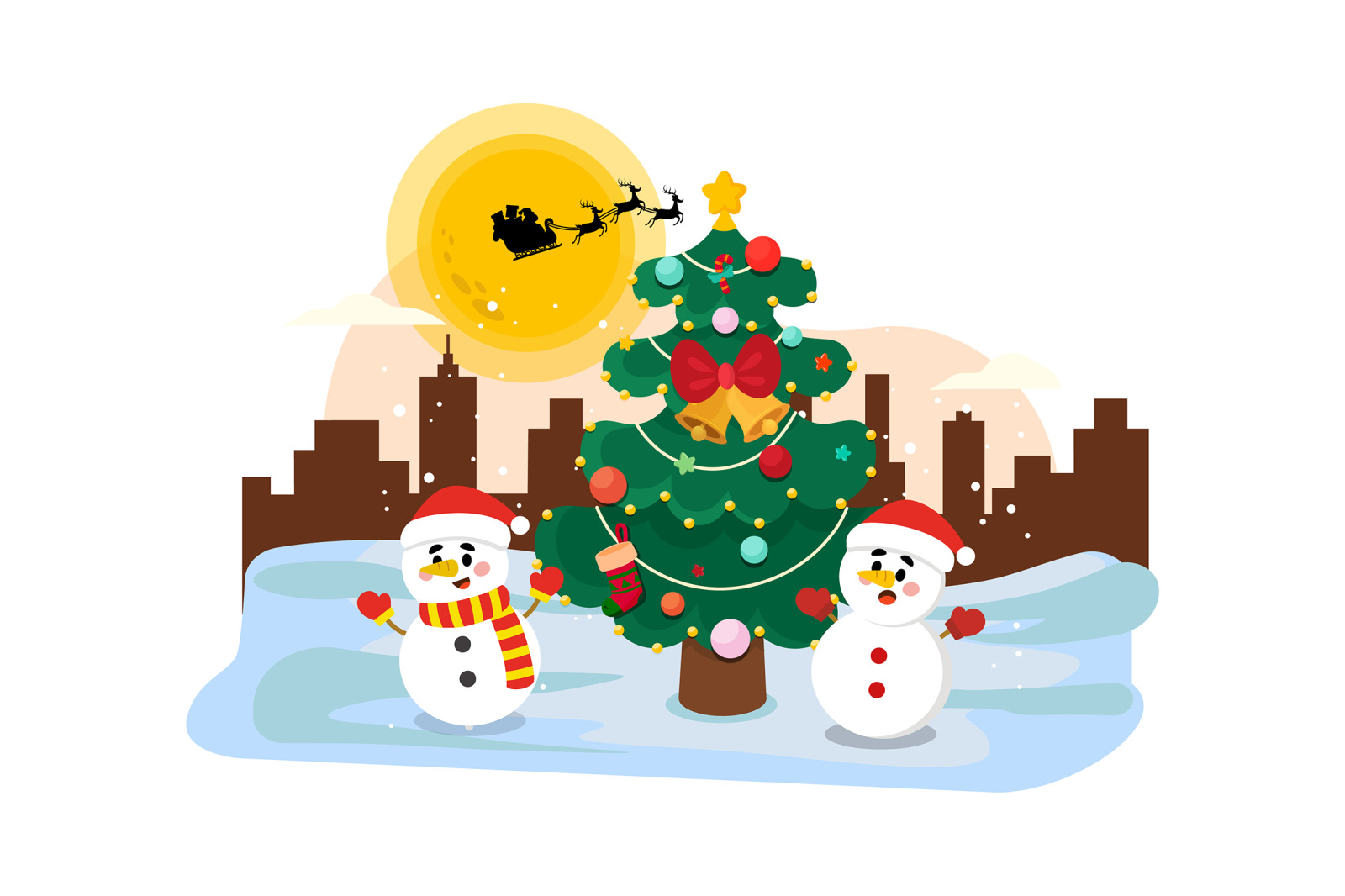 M500_Christmas Illustration Pack