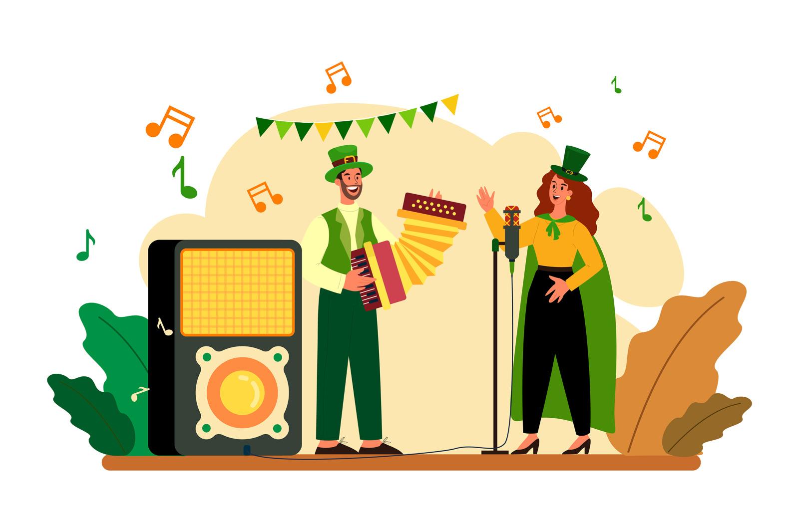 M512_St. Patrick’s Day Illustration Pack M512_St. Patrick’s Day Illustration Pack