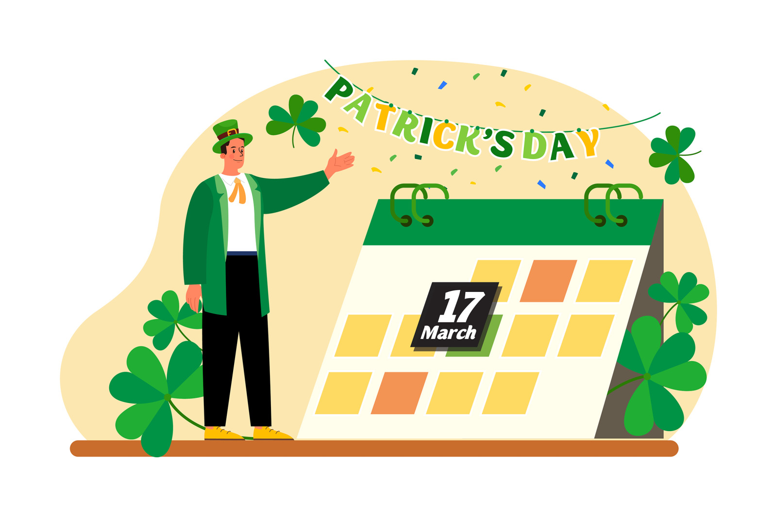 M512_St. Patrick’s Day Illustration Pack M512_St. Patrick’s Day Illustration Pack