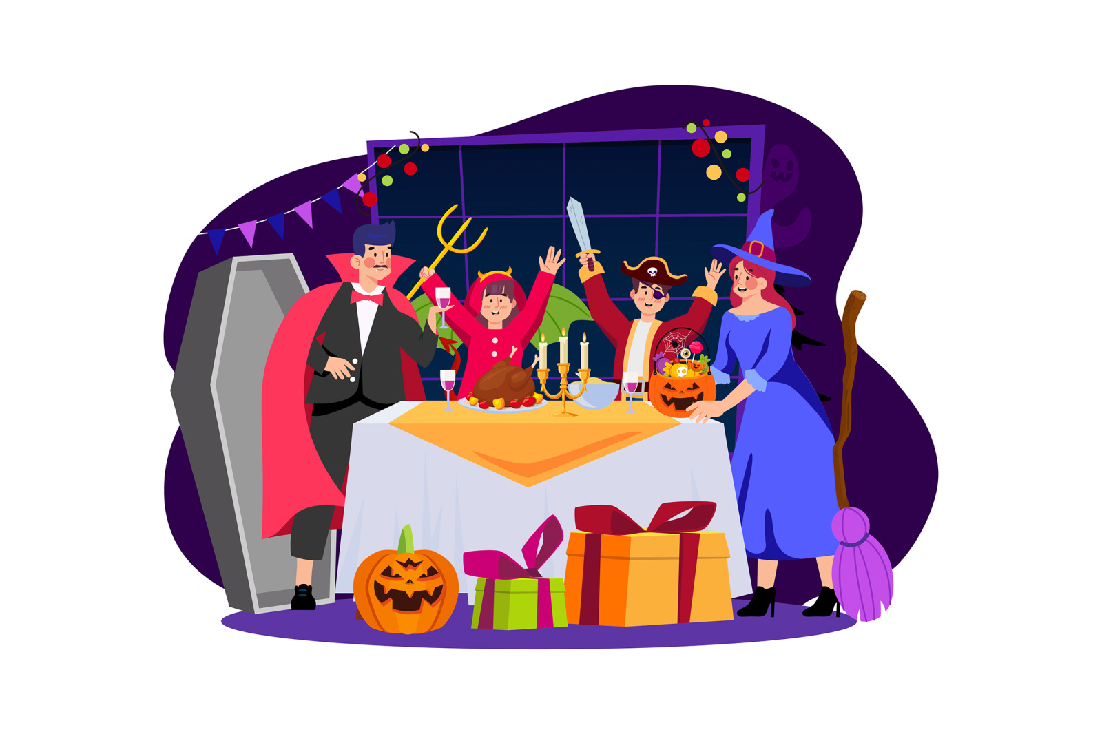 M518_ Halloween Illustration Pack M518_ Halloween Illustration Pack
