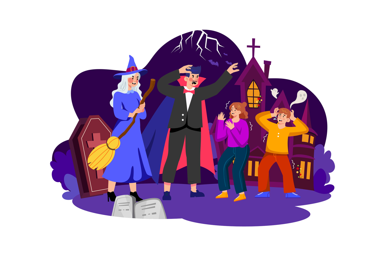 M518_ Halloween Illustration Pack M518_ Halloween Illustration Pack