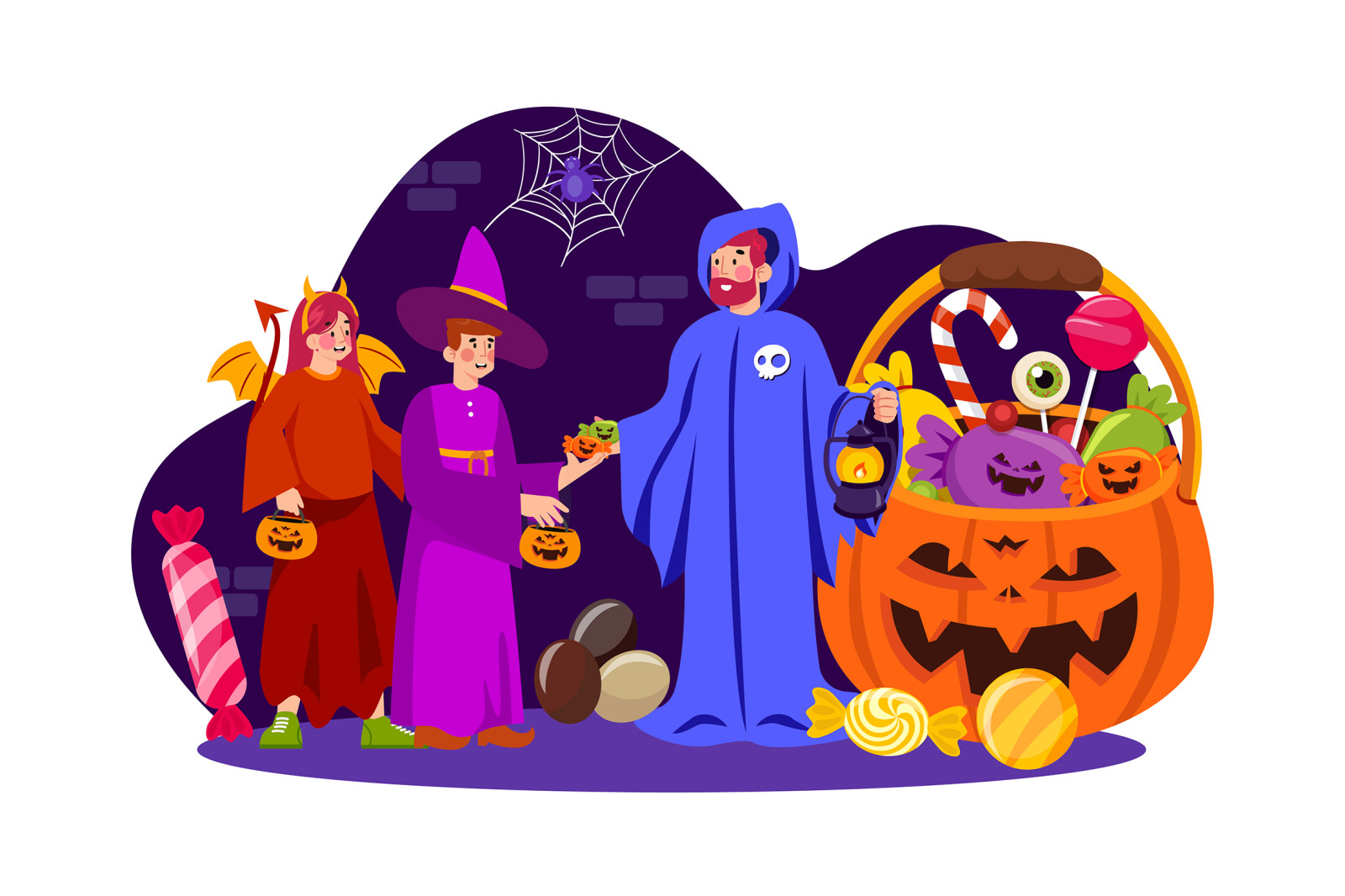 M518_ Halloween Illustration Pack M518_ Halloween Illustration Pack