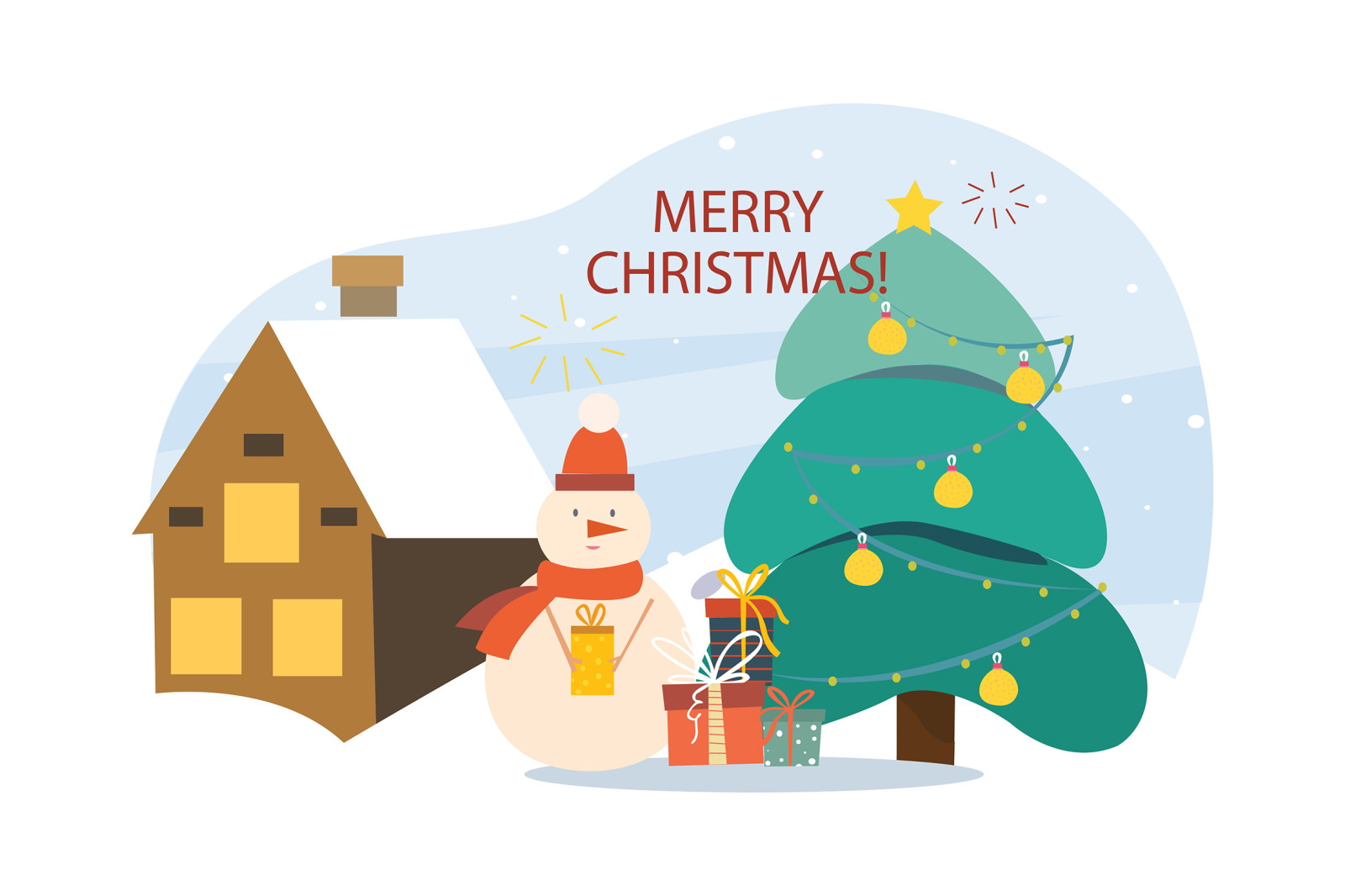 M519_Christmas Illustration Pack