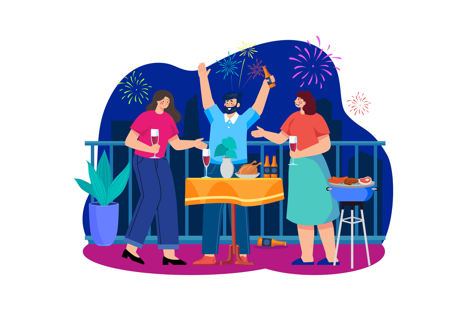 M520_New year’s Eve Illustration Pack M520_New year’s Eve Illustration Pack