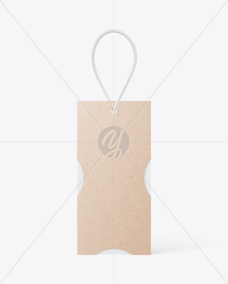 Kraft Card Holder Mockup