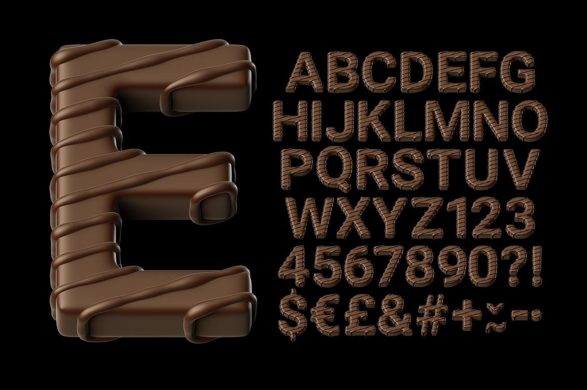 Choco Stripes Font