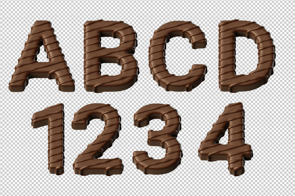 Choco Stripes Font Choco Stripes Font