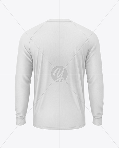 Men's Jersey Raglan Mockup