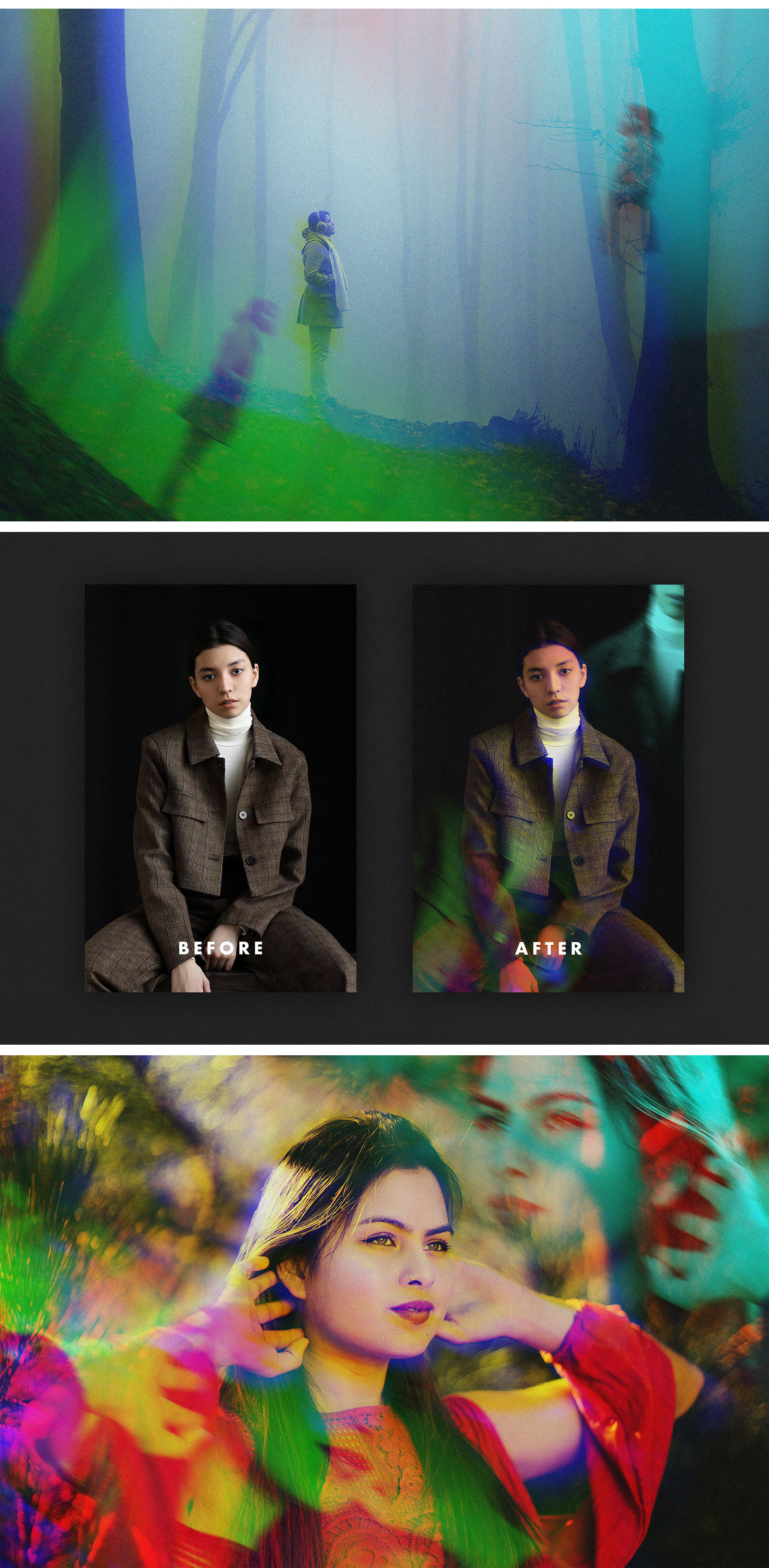 Prism Distortion Photoshop Effect Prism Distortion Photoshop Effect