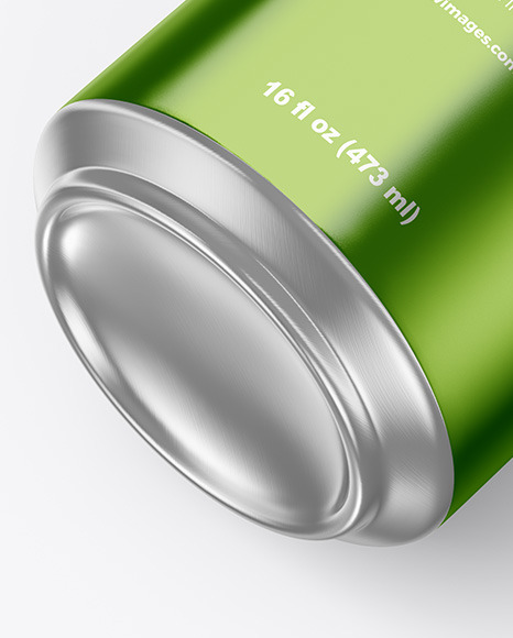 Aluminium Drink Can Mockup