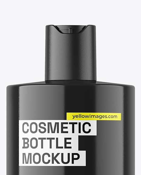 500ml Glossy Cosmetic Bottle Mockup 500ml Glossy Cosmetic Bottle Mockup