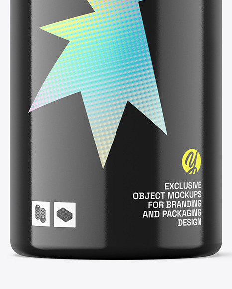500ml Glossy Cosmetic Bottle Mockup 500ml Glossy Cosmetic Bottle Mockup