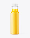 Orange Juice Bottle Mockup