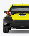 Hatchback Mockup - Back View