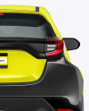 Hatchback Mockup - Back View