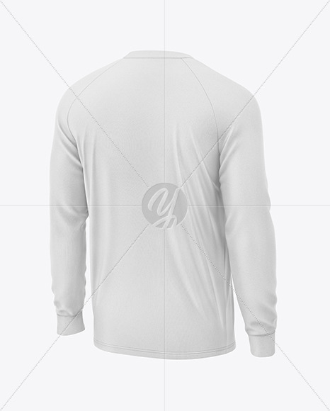 Men's Jersey Raglan Mockup