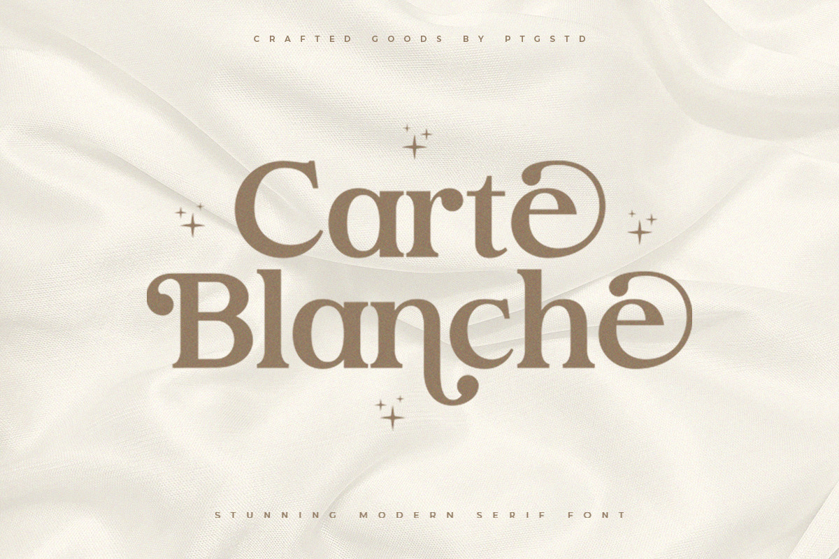 Carte Blanche | Stunning Serif Font Carte Blanche | Stunning Serif Font