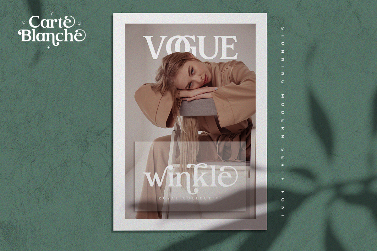 Carte Blanche | Stunning Serif Font Carte Blanche | Stunning Serif Font