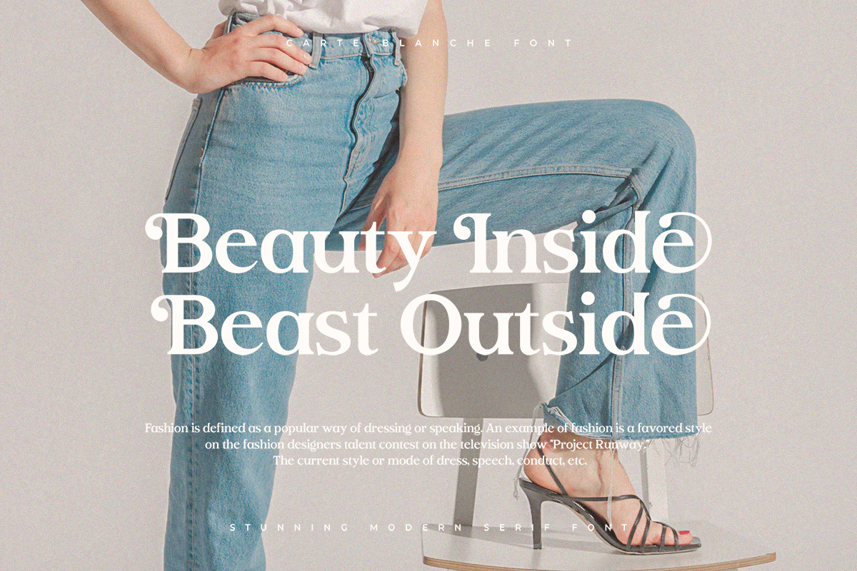 Carte Blanche | Stunning Serif Font Carte Blanche | Stunning Serif Font