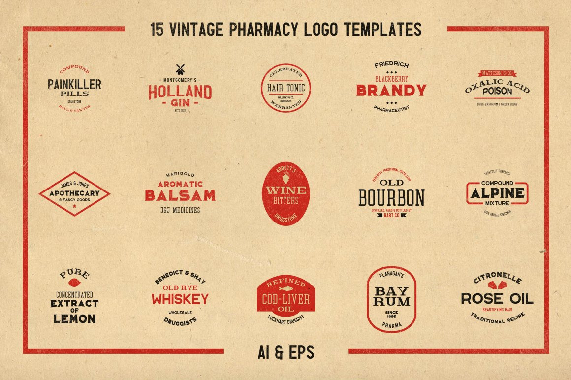 The Retro Brand Font Bundle The Retro Brand Font Bundle