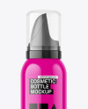 Glossy Mousse Bottle Mockup