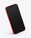 Apple iPhone 13 Red Mockup