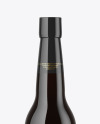 Amber Glass Bottle Mockup