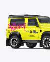 Off-Road SUV Mockup - Half Side View