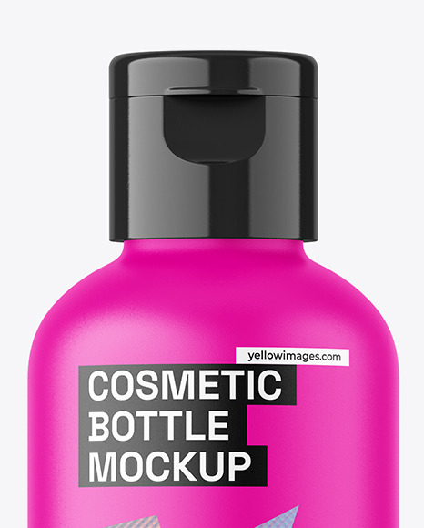 50ml Matte Cosmetic Bottle Mockup