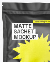 Matte Sachet Mockup